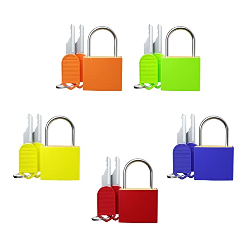 Multicolor Luggage Locks with Keys