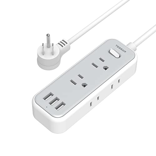 TESSAN Small Power Strip with USB Ports
