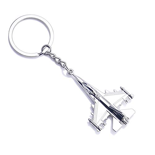 Spl Airplane Keychain 3D Airplane Model Key Ring