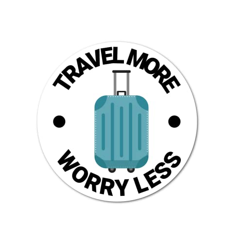 Travel Stickers for Personalizing Luggage and Travel Gear
