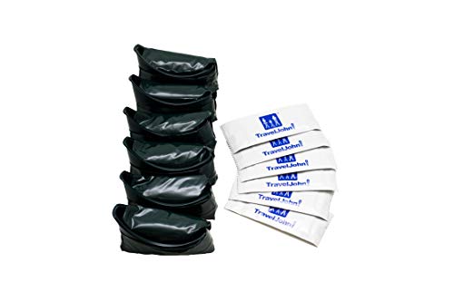 TravelJohn Disposable Urinal - 6 Pack