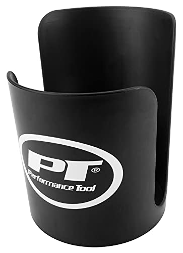 Performance Tool Black Magnetic Cup Caddy