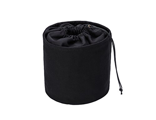 YONBEN Purse Organizer Insert Womens Canvas Round Handbag Organizer