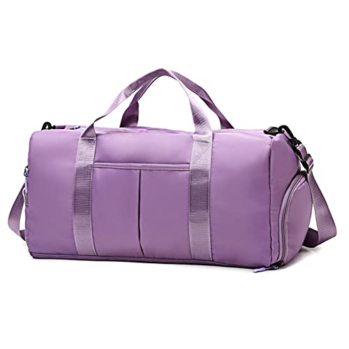 Sports Gym Bag with Wet Pocket & Shoes Compartment