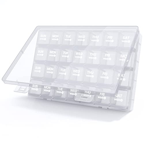 TookMag 4-Week Pill Box Organizer