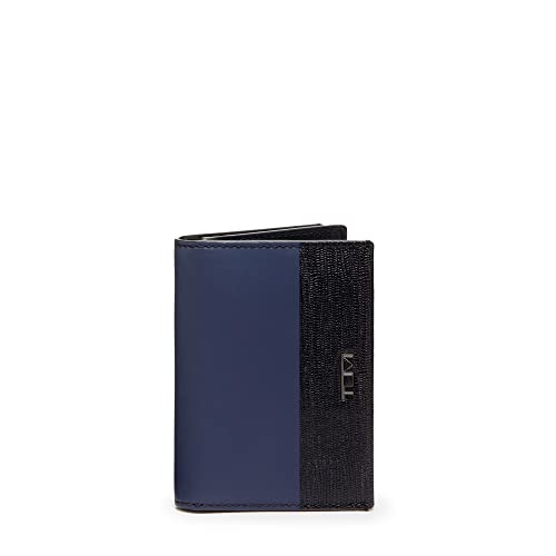 TUMI Nassau Card Case - Navy/Black