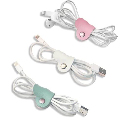 LamdoHeart Cord Organizer Earbud Holder
