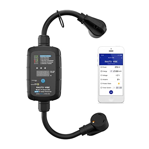 Smart RV Surge Protector with Bluetooth Monitoring