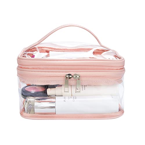 Double Layer Clear Cosmetic Bag Makeup Bag