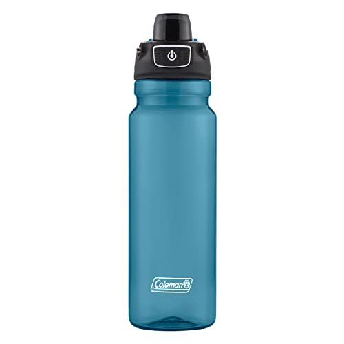 Coleman Freeflow Autoseal Insulated Stainless Steel Water Bottle, 24oz, Caribbean Sea