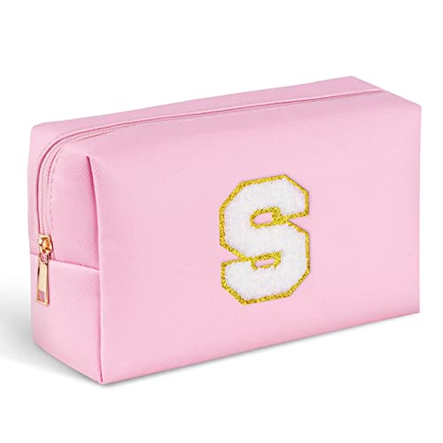 TOPEAST Initial Cosmetic Bag