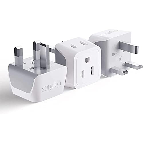 Ceptics UK Travel Plug Adapter