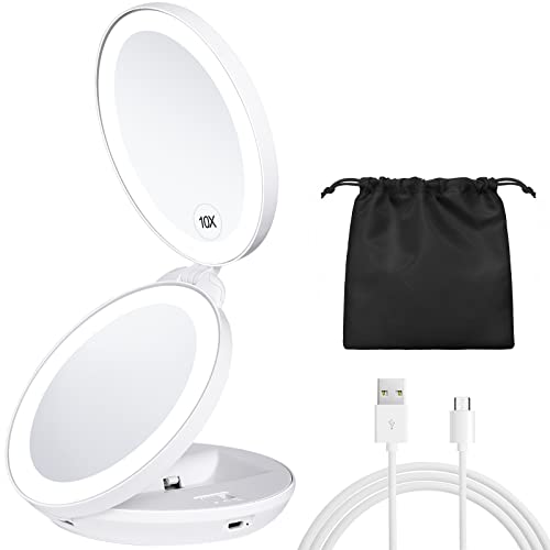 31ZvZR1lmCL. SL500  - 10 Best Lighted Travel Makeup Mirror for 2023