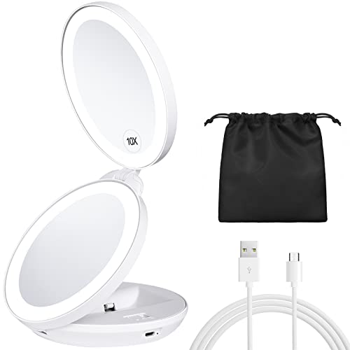 31ZvZR1lmCL. SL500  - 10 Best Lighted Travel Makeup Mirror for 2024