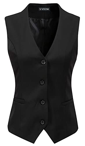 Women's Fully Lined V-Neck Waistcoat