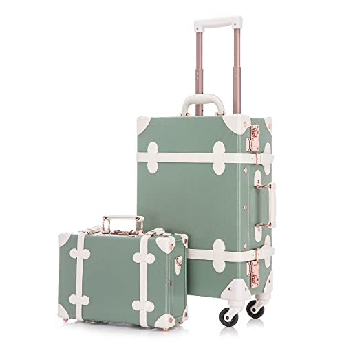 Retro-inspired Luggage Set