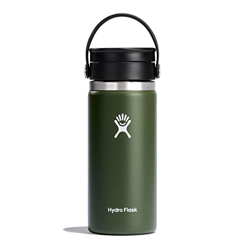 Hydro Flask Wide Mouth Bottle Olive