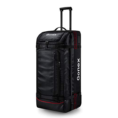 Gonex Rolling Duffle Bag - 100L Water Repellent Travel Duffel