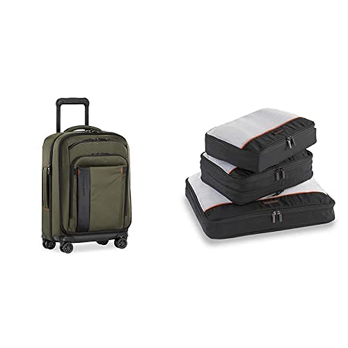 Briggs & Riley ZDX Expandable Carry-On with Packing Cubes