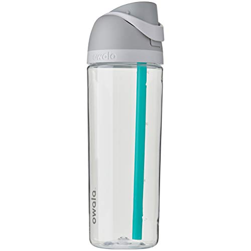 Owala FreeSip Clear Tritan Plastic Water Bottle