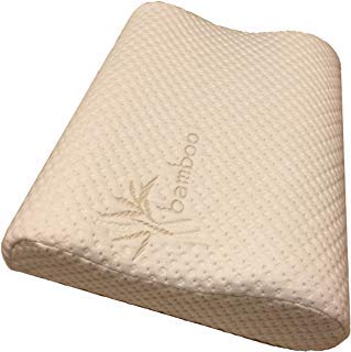 Memory Foam Neck Pillow - Double Contour - Chiropractor Approved