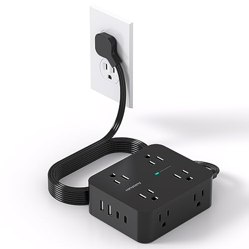 Ultra Thin Flat Plug Power Strip