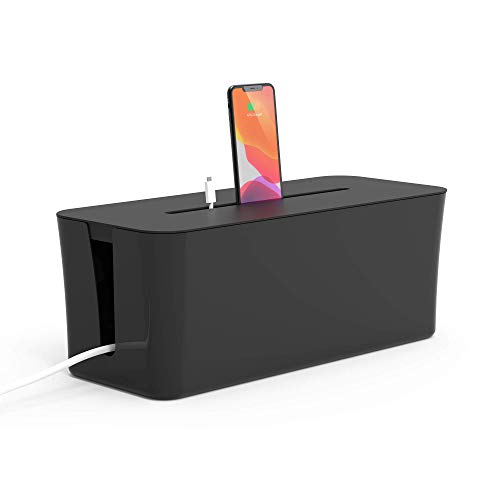 ZBRANDS Cable Management Box with Cooling Window