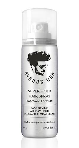 Avenue Man Super Hold Hairspray - Travel Size