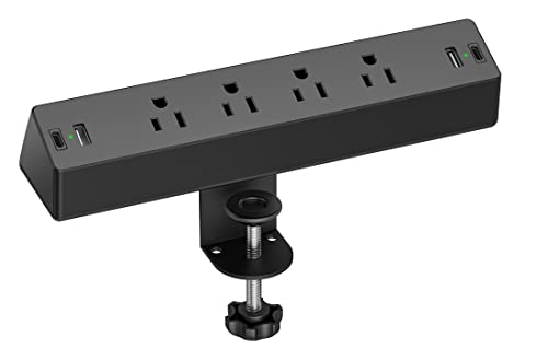 Desk Clamp Power Strip