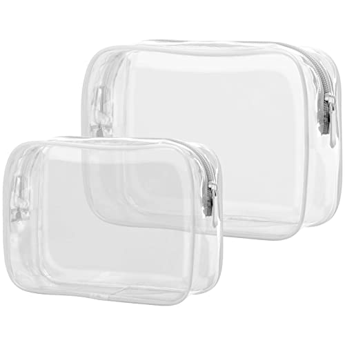 PACKISM Clear Toiletry Bag - TSA Approved Travel Cosmetic Bag