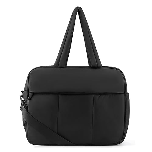 Quilted Nylon Weekender Bag