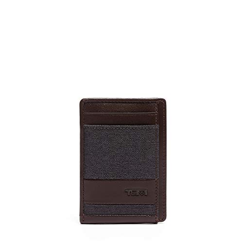 TUMI Alpha Money Clip Card Case Wallet for Men