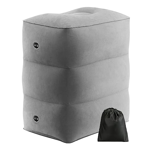 SVOPY Inflatable Travel Foot Rest Pillow