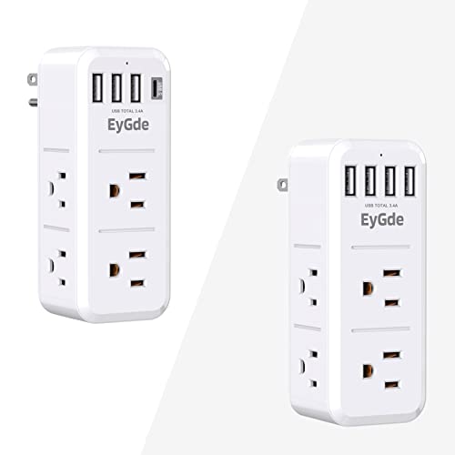 EyGde Multi Plug Outlet Extender Surge Protector