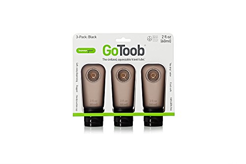 GoToob Refillable Silicone Travel Size Bottles