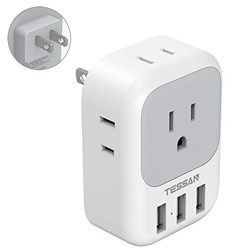 TESSAN US to Japan Plug Adapter