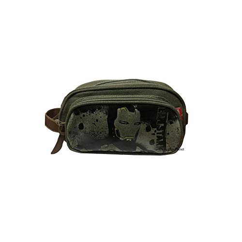 Stylish and Practical IRON MAN CANVAS TOILETRY BAG
