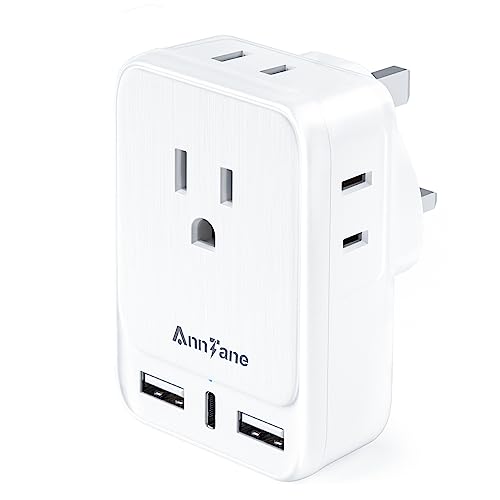 AnnTane UK Travel Plug Adapter