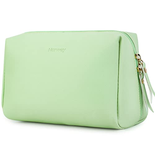Large Vegan Leather Makeup Bag