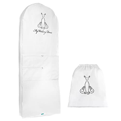 Bridal Garment Bag for Wedding Dress & Evening Gown