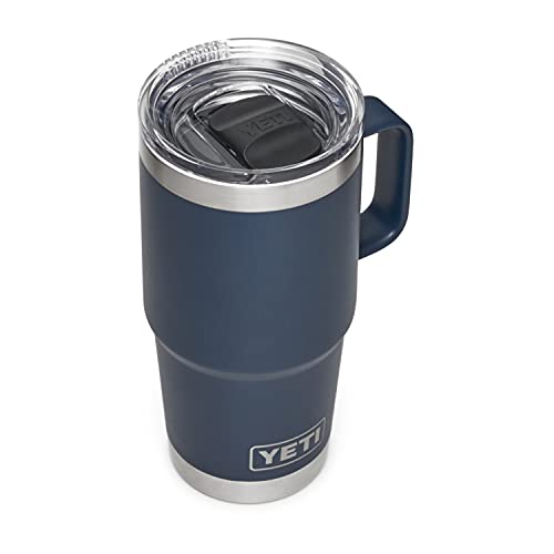 Enthusiast Gear 30 oz Tumbler with Magnetic Slider Lid and Handle,  Stainless Steel, Vacuum Insulated for Hot and Cold Drinks 