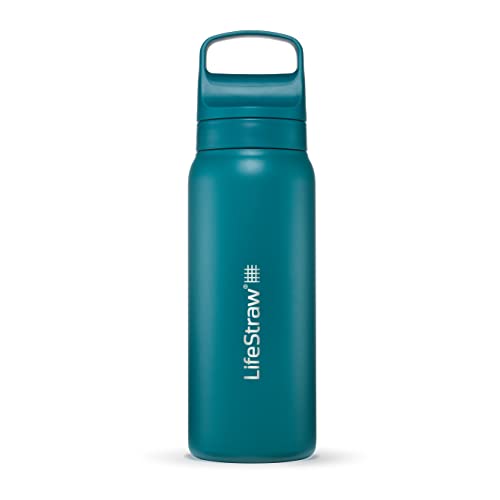 LifeStraw Go Series - Insulated Stainless Steel Water Filter Bottle