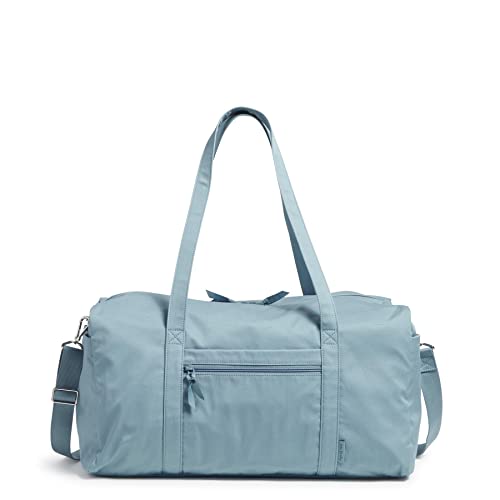 Vera Bradley Cotton Travel Duffel Bag - Reef Water Blue