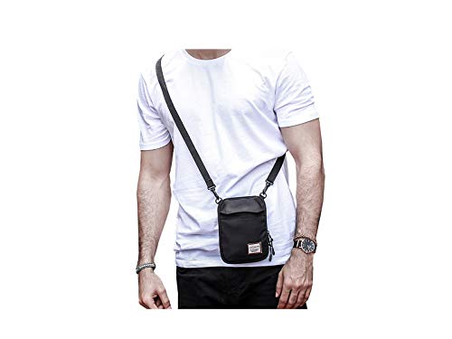 Men's Small Crossbody Bag for Travel and Outdoor Activities