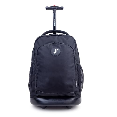 J World New York Sunny Rolling Backpack