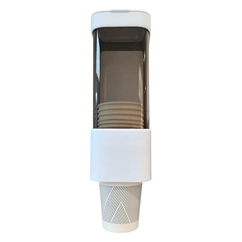 Adhesive Cup Dispenser, Small Cups Holder for Home Office