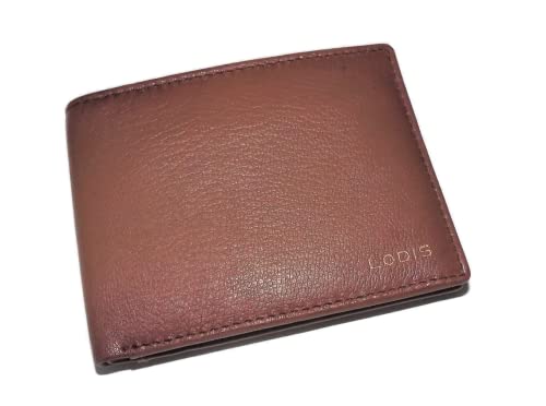 Lodis Men Leather RFID Bifold Wallet