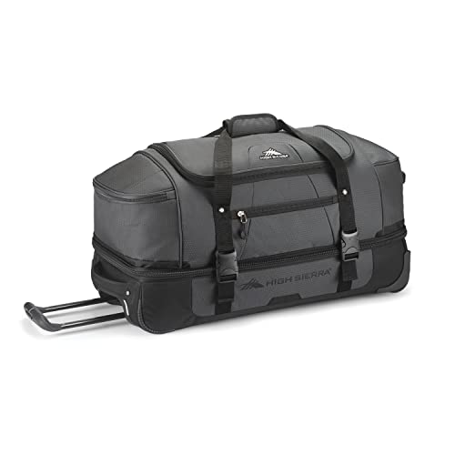 High Sierra 28 Inch Drop Bottom Wheeled Rolling Travel Bag