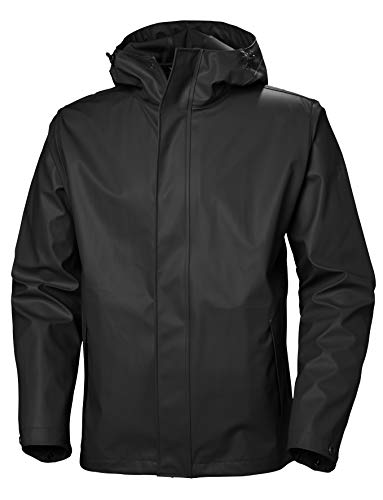 Helly Hansen Men's Moss Hooded Raincoat Jacket - Waterproof & Windproof