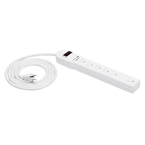 Amazon Basics Rectangular Surge Protector Power Strip